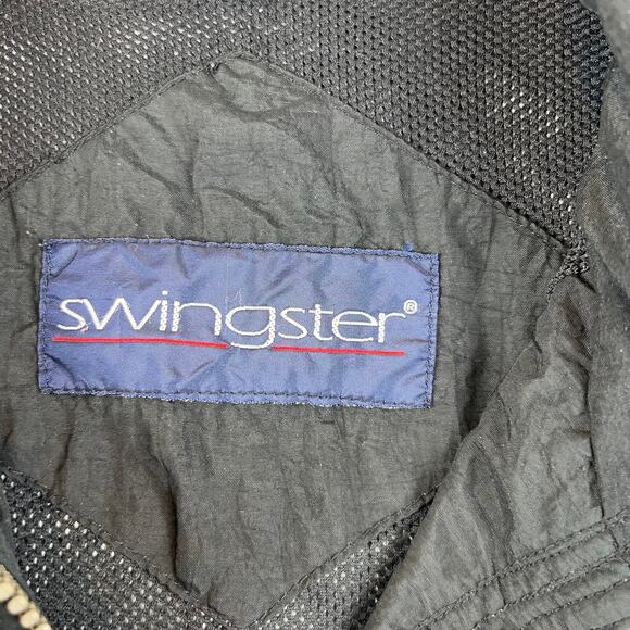 VTG Pep Boys Indy Racing League Team Green Racing Jacket XL Swingster - Picture 3 of 9